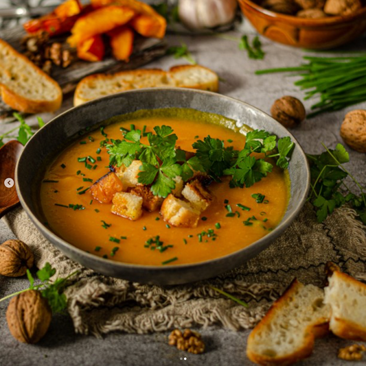 Embrace Autumn with a Soul-Warming Ayurvedic Pumpkin & Lentil Soup