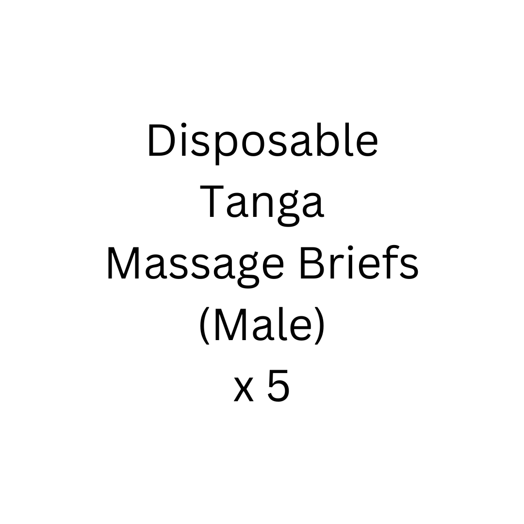 Disposable Tanga Massage Briefs (Male) | Holistic Essentials
