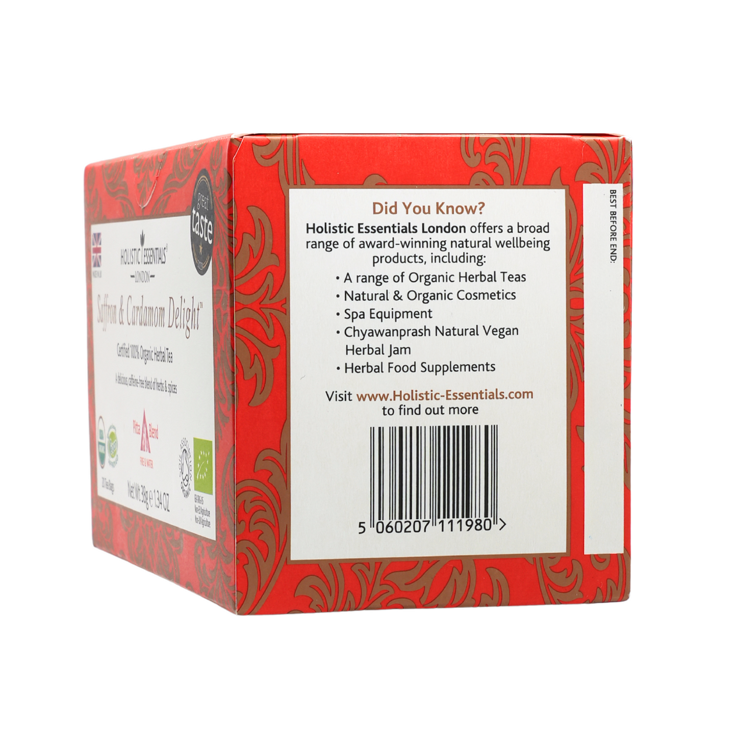 Saffron & Cardamom Delight | Holistic Essentials