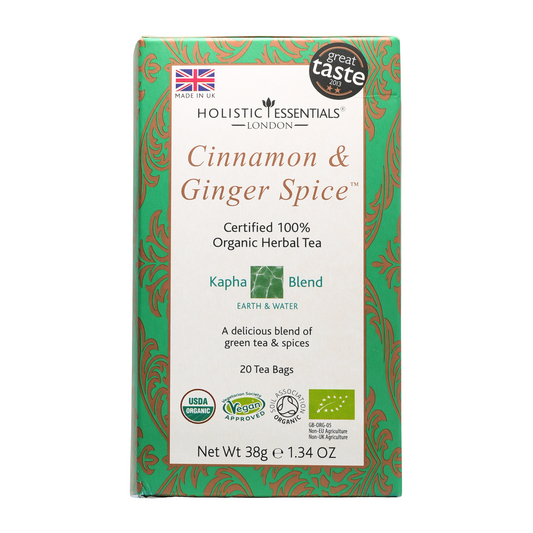 Cinnamon & Ginger Spice - Ayurvedic Herbal Tea | Holistic Essentials