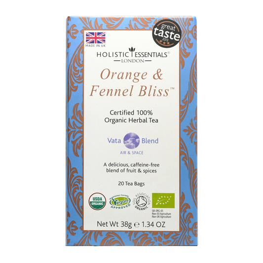 Orange & Fennel Bliss - Ayurvedic Herbal Tea | Holistic Essentials