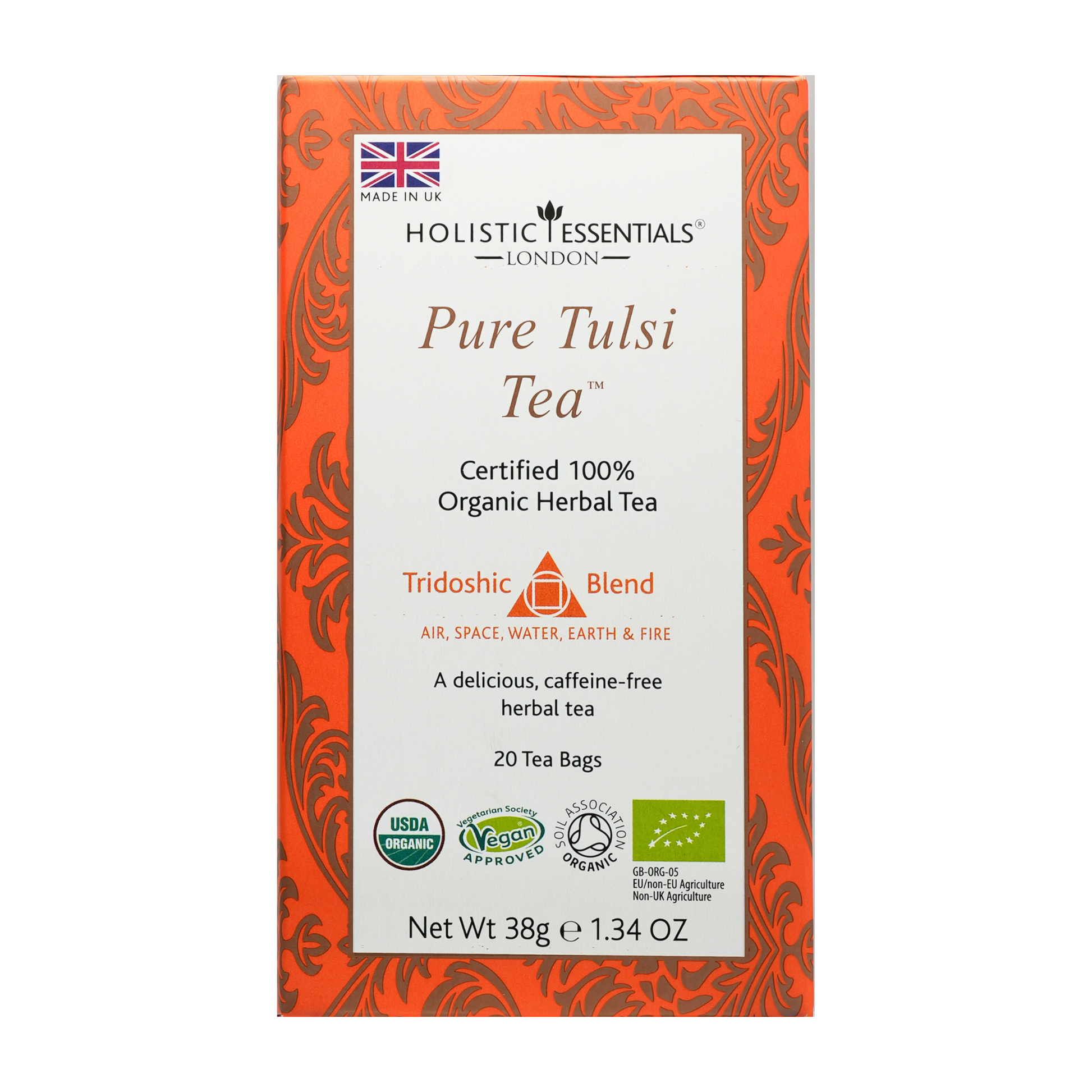 Pure Tulsi Tea - Ayurvedic Herbal Tea | Holistic Essentials