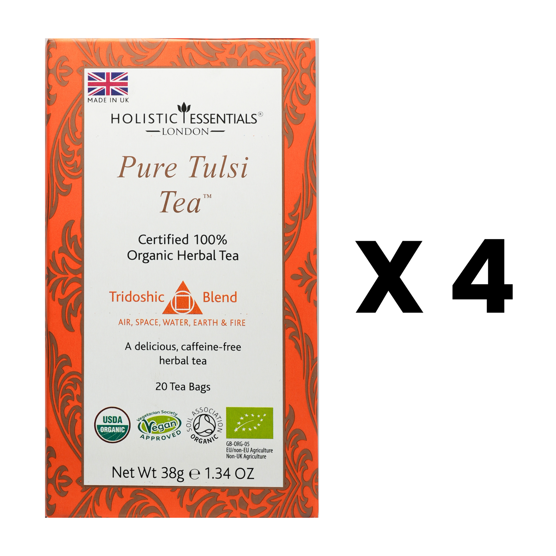 Pure Tulsi Tea - Ayurvedic Herbal Tea | Holistic Essentials
