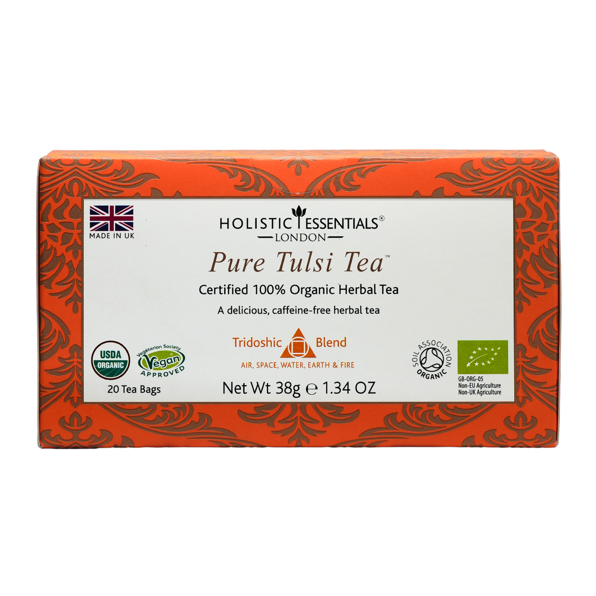 Pure Tulsi Tea - Ayurvedic Herbal Tea | Holistic Essentials