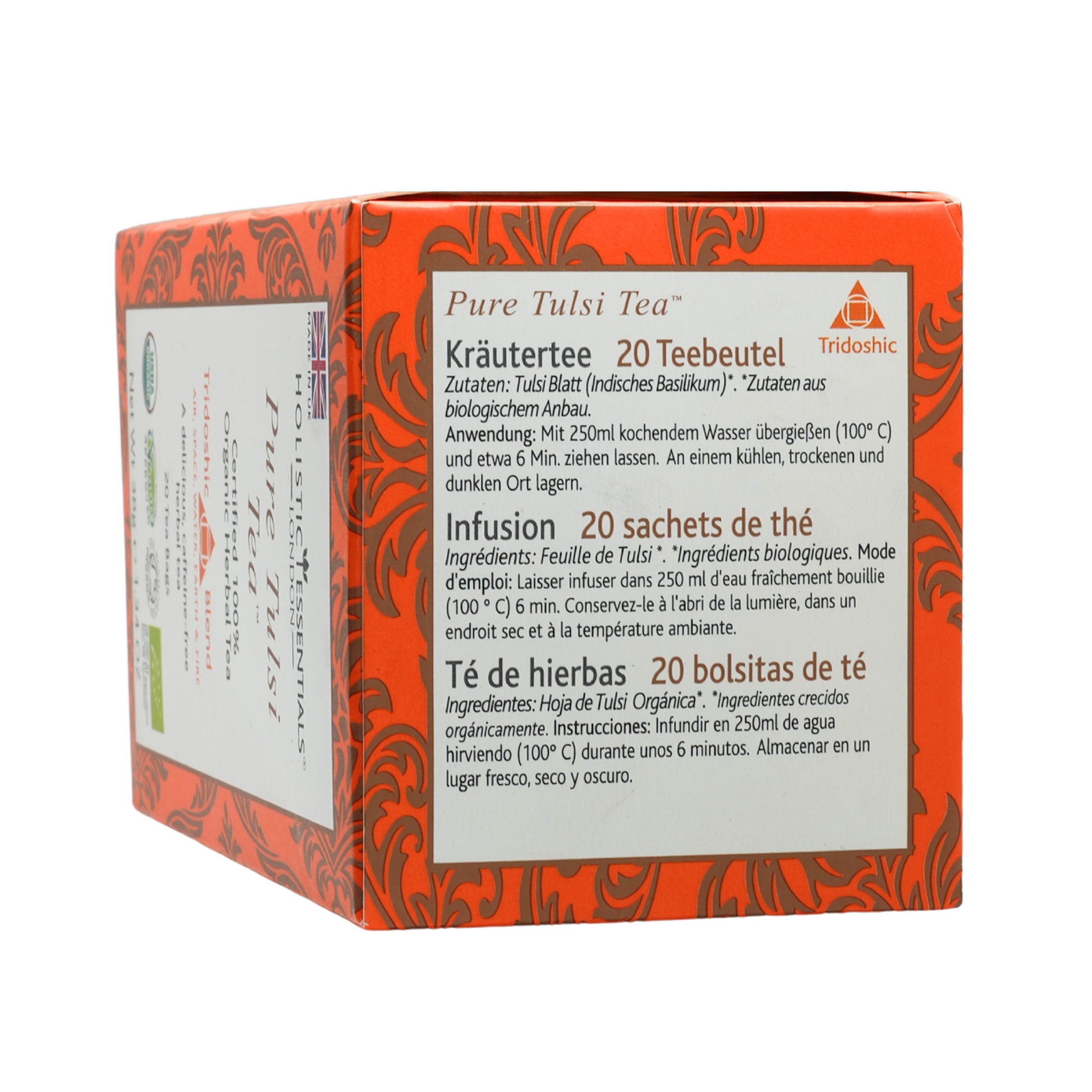 Pure Tulsi Tea - Ayurvedic Herbal Tea | Holistic Essentials