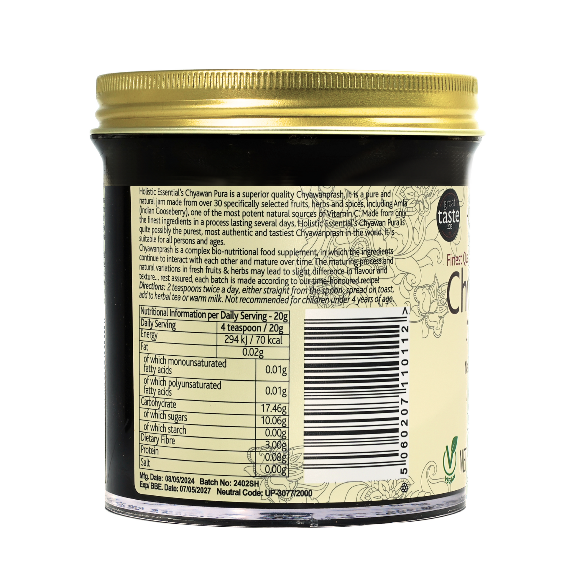 Chyawanprash- made from amla and natural ingredients | Holistic Essentials