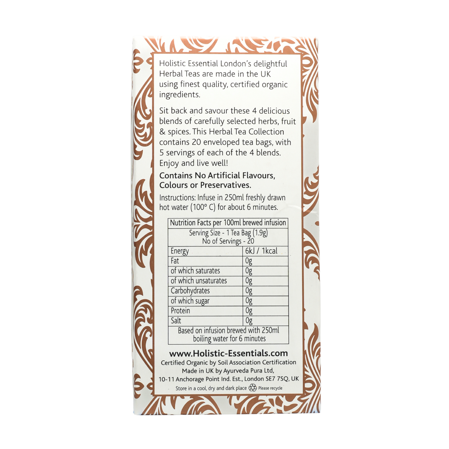 Herbal Tea Collection - Ayurvedic Teas | Holistic Essentials