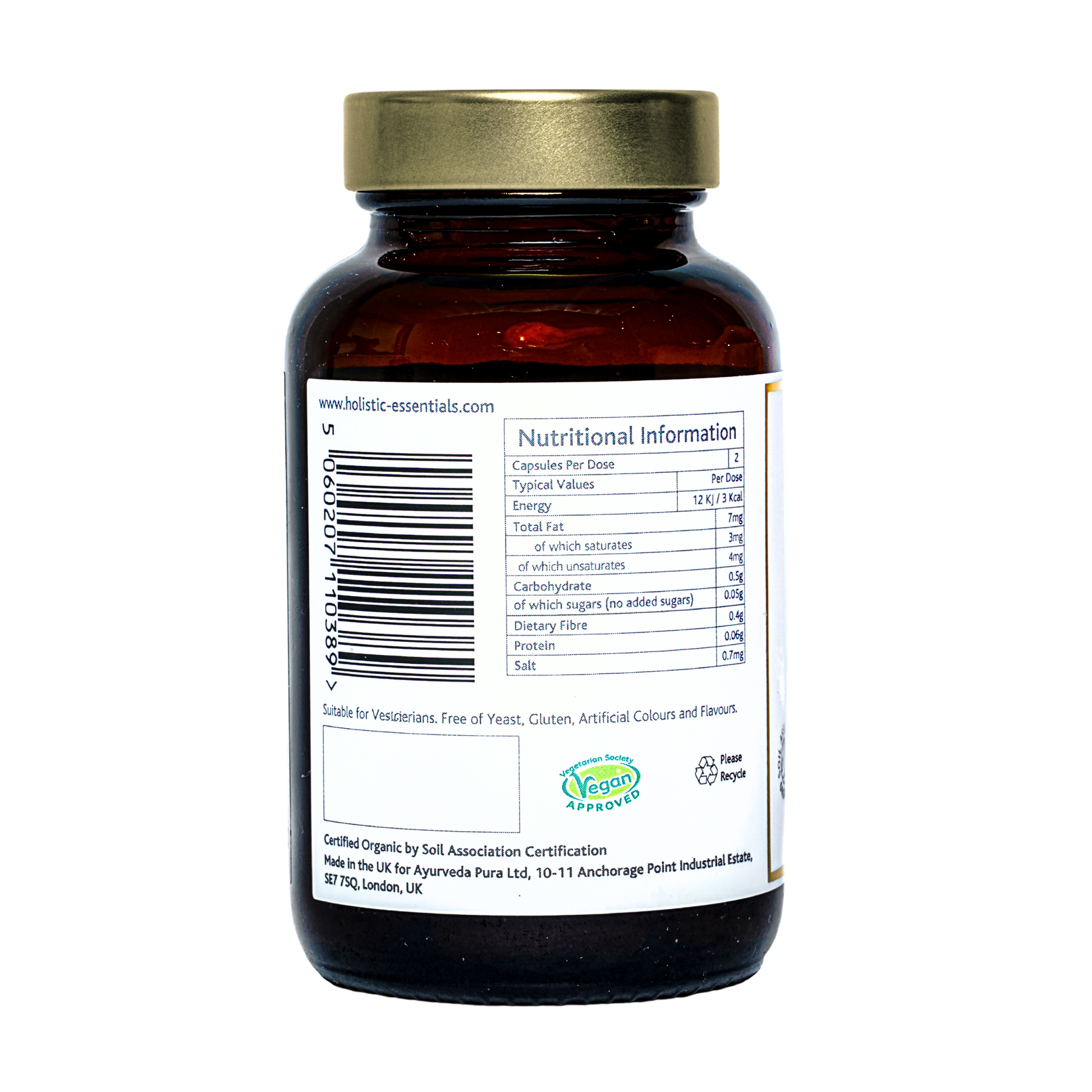 Certified Organic Triphala | Holistic Essentials