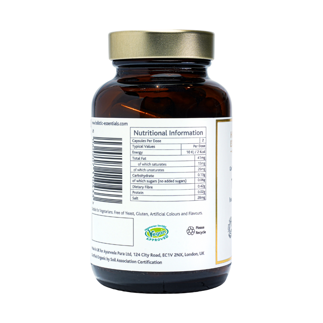 Certified Organic Tulsi Capsules | Holistic Essentials