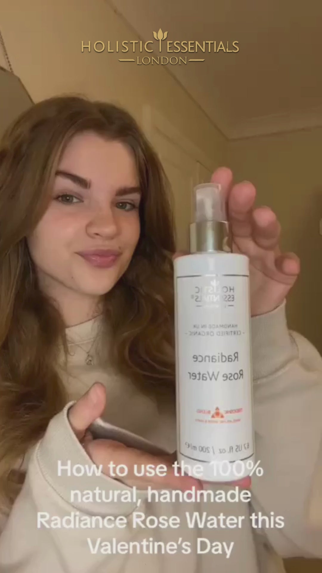 Organic Radiance Rose Water | Holistic Essentials