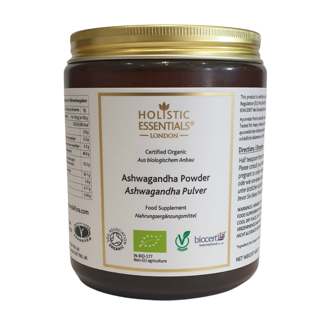Organic Ashwagandha Herbal Powder | Holistic Essentials
