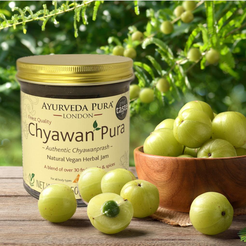Chyawanprash- made from amla and natural ingredients