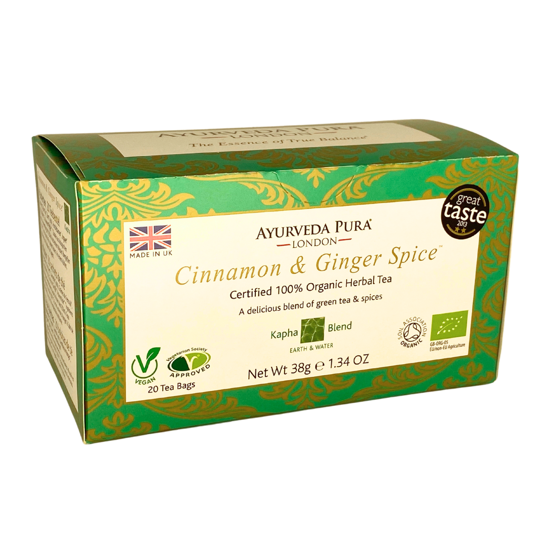 Cinnamon & Ginger Organic Herbal Tea | Holistic Essentials