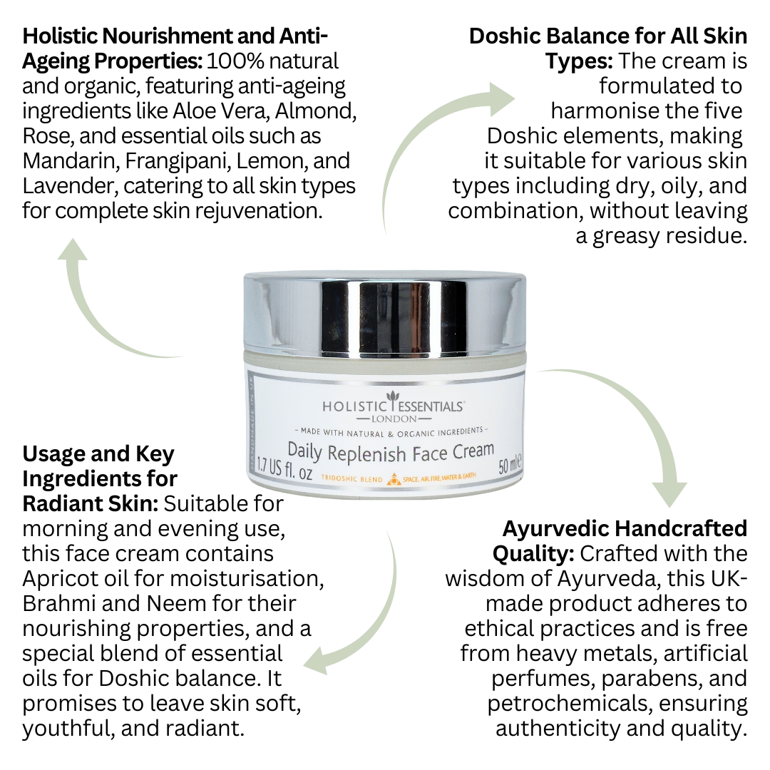 Daily Replenish Face Cream - Re-Balance Formula | Holistic Essentials