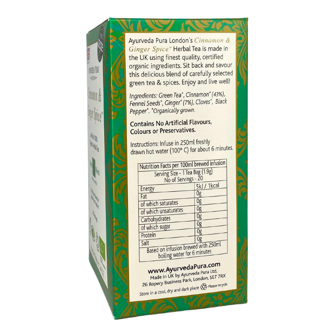 Cinnamon & Ginger Spice - Herbal Tea | Holistic Essentials