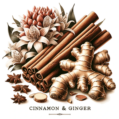 Cinnamon & Ginger Herbal Tea | Holistic Essentials