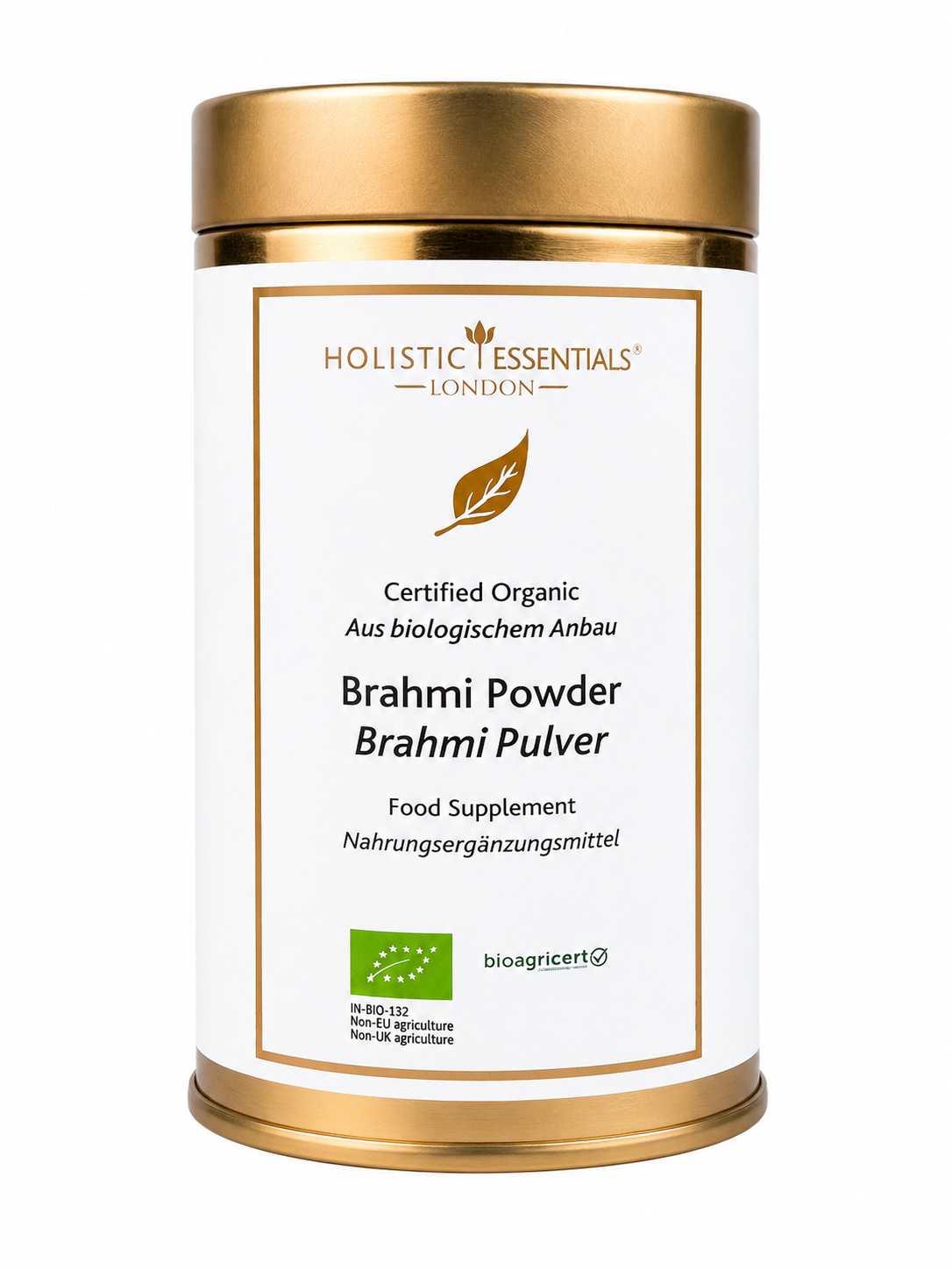 Organic Brahmi Powder - 400g - Pure & Natural | Holistic Essentials
