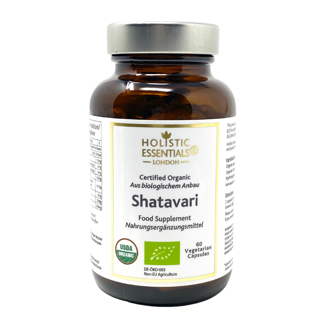 Organic Shatavari Capsules | Holistic Essentials