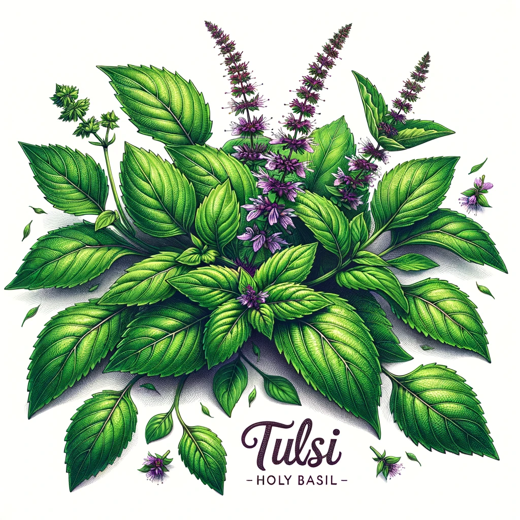 Pure Tulsi Tea™ - Organic Herbal Tea - Tridoshic Blend