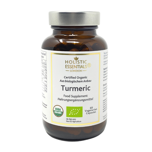 Organic Turmeric Capsules | Holistic Essentials