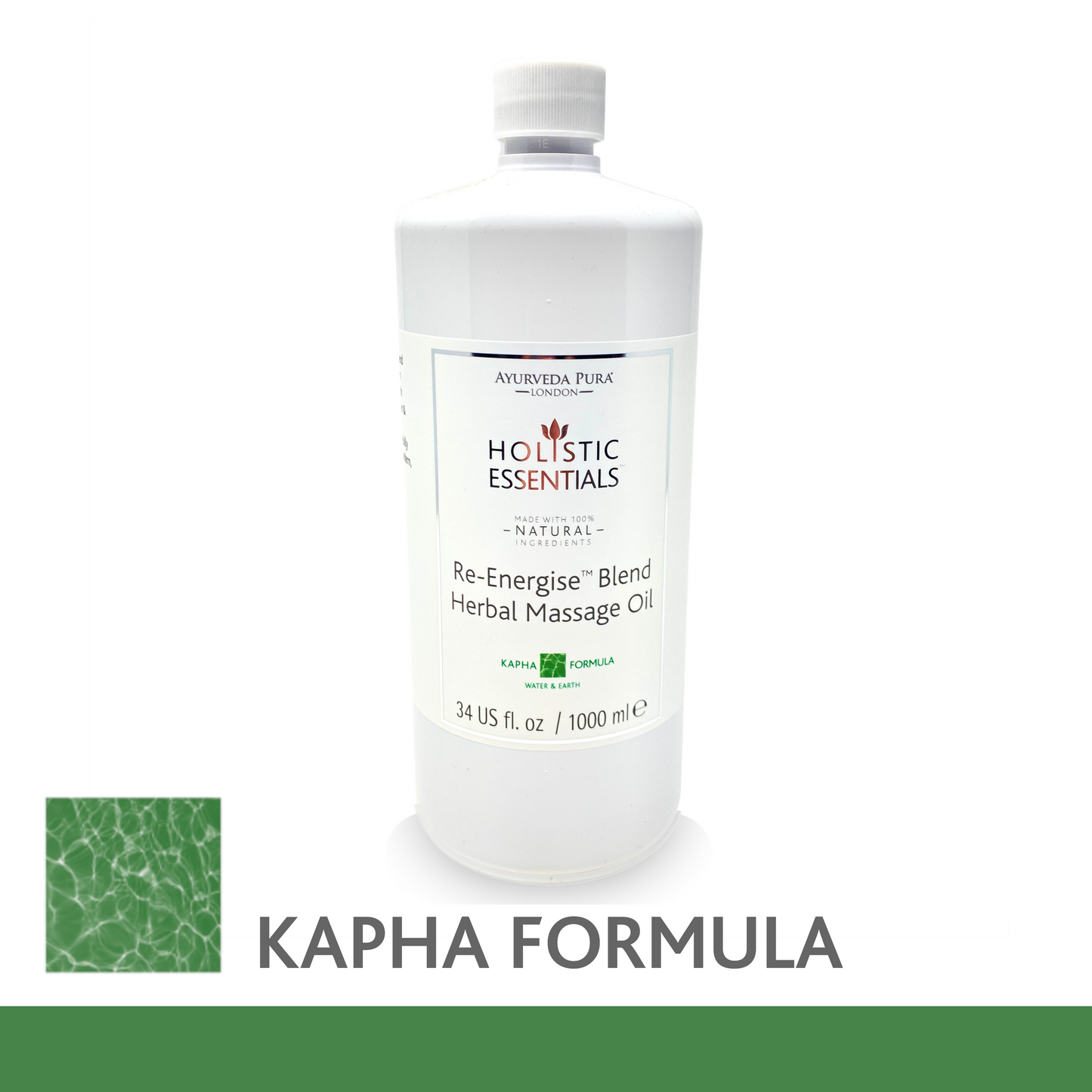 Re-Energise Blend Herbal Massage Oil (KAPHA Formula) | Holistic Essentials