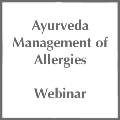 Ayurvedic Management of Allergies | Ayurveda Pura Academy