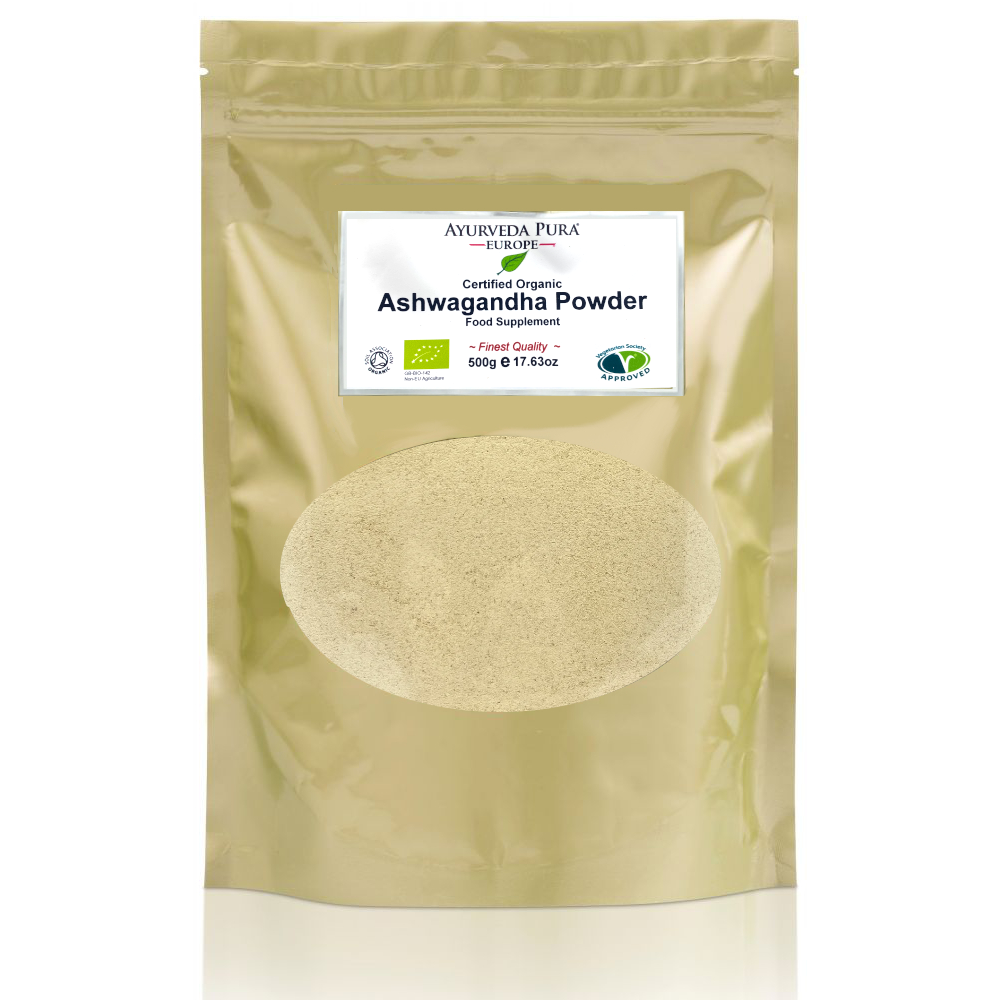 Organic Ashwagandha Herbal Powder 500g | Holistic Essentials