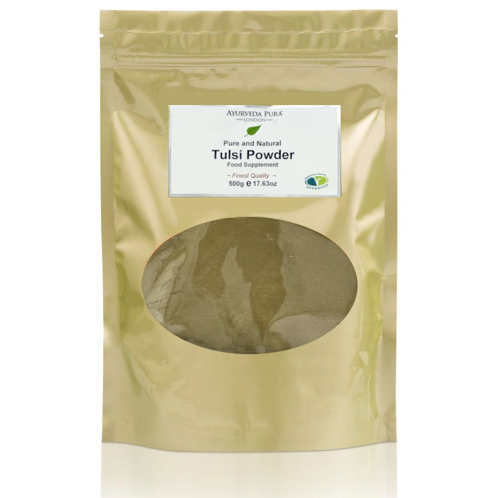 Pure & Natural Tulsi Powder - 500G | Holistic Essentials